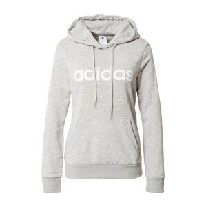 ADIDAS SPORTSWEAR Sportovní mikina  šedý melír / bílá