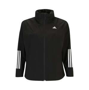 ADIDAS PERFORMANCE Outdoorová bunda  černá / bílá