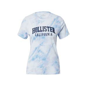 HOLLISTER Tričko  námořnická modř / světlemodrá / šeříková / bílá