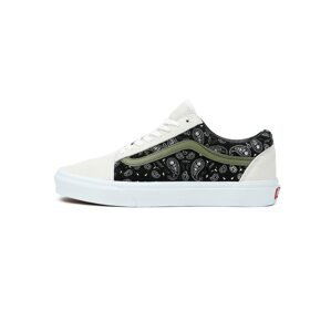 VANS Tenisky 'Old Skool'  khaki / černá / bílá