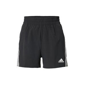 ADIDAS SPORTSWEAR Sportovní kalhoty  černá / bílá