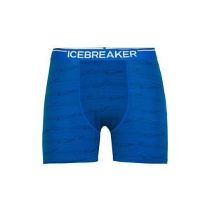 ICEBREAKER Sportovní spodní prádlo 'Anatomica'  modrá / černá / bílá