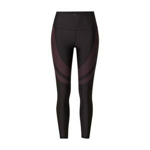 PUMA Sportovní kalhoty  pastelově růžová / červenofialová / černá