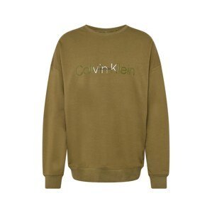 Calvin Klein Underwear Mikina  olivová / černá