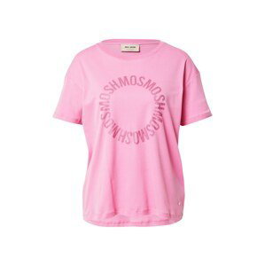 MOS MOSH Tričko 'Cane'  pink / tmavě růžová
