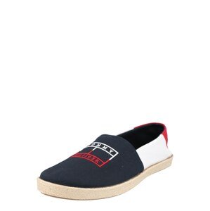 TOMMY HILFIGER Espadrilky  krémová / marine modrá / bordó