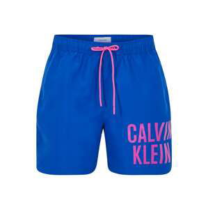 Calvin Klein Swimwear Plavecké šortky  královská modrá / pitaya