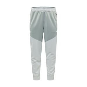 Nike Sportswear Kalhoty  kouřově šedá / světle šedá / černá / bílá
