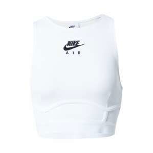 Nike Sportswear Top  černá / bílá