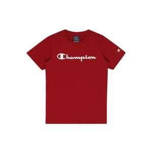 Champion Authentic Athletic Apparel Tričko  krvavě červená / bílá / grenadina