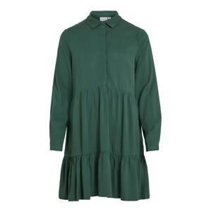 VILA Košilové šaty 'Morose'  smaragdová