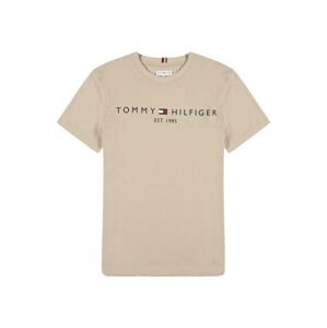 TOMMY HILFIGER Tričko  písková / červená / noční modrá