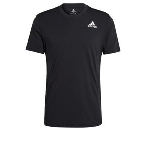 ADIDAS SPORTSWEAR Funkční tričko  černá / bílá