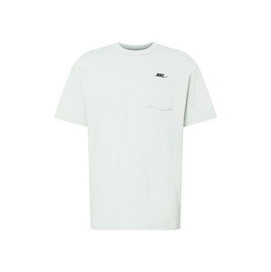 Nike Sportswear Tričko  pastelová modrá / černá