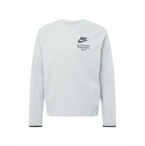 Nike Sportswear Mikina  stříbrně šedá / černá