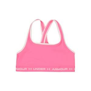 UNDER ARMOUR Sportovní spodní prádlo  světle růžová / bílá