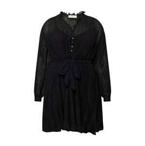 Guido Maria Kretschmer Curvy Collection Košilové šaty 'Hilka'  černá