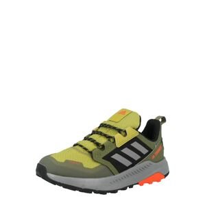 ADIDAS TERREX Sportovní boty  šedá / olivová / svítivě oranžová / černá