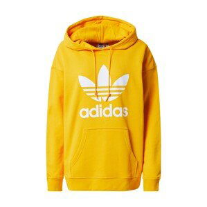 ADIDAS ORIGINALS Mikina  zlatě žlutá / bílá