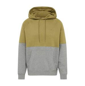 LEVI'S Mikina 'VARSITY HOODIE MULTI-COLOR'  šedý melír / olivová