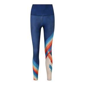 Onzie Sportovní kalhoty  světle béžová / námořnická modř / aqua modrá / oranžová