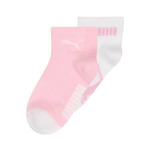 PUMA Ponožky  pink / bílá / růžová