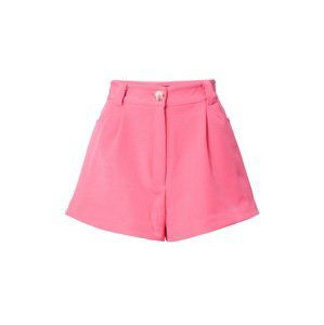 River Island Kalhoty se sklady v pase  pink