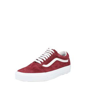 VANS Tenisky 'Old Skool'  vínově červená / bílá