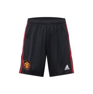 ADIDAS PERFORMANCE Sportovní kalhoty 'Manchester United 22/23'  černá / bílá / oranžově červená