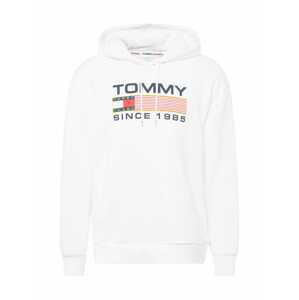 Tommy Jeans Mikina  námořnická modř / žlutá / červená / bílá