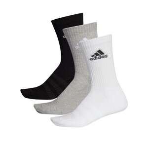 ADIDAS SPORTSWEAR Sportovní ponožky 'Crew'  šedá / černá / bílá