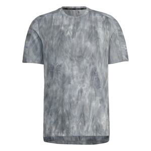 ADIDAS SPORTSWEAR Funkční tričko  šedá / světle šedá / černá