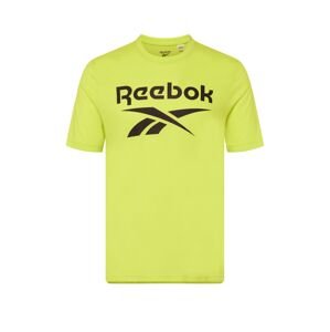 Reebok Sport Funkční tričko  žlutá / černá