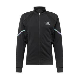 ADIDAS SPORTSWEAR Sportovní bunda  pastelová modrá / pastelově červená / černá / bílá