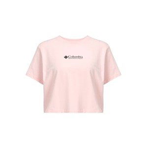 COLUMBIA Funkční tričko  růžová / černá