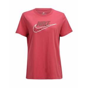 Nike Sportswear Tričko 'CLASH'  světle růžová / červenofialová / bílá