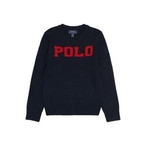 Polo Ralph Lauren Svetr  tmavě modrá / červená