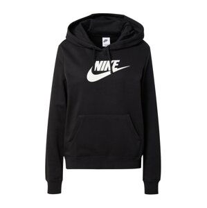 Nike Sportswear Mikina  černá / bílá