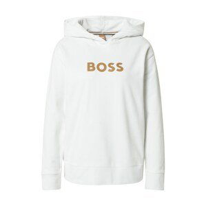 BOSS Casual Mikina 'Edelight'  bílá / cappuccino