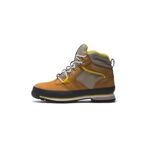 TIMBERLAND Šněrovací kozačky  béžová / žlutá