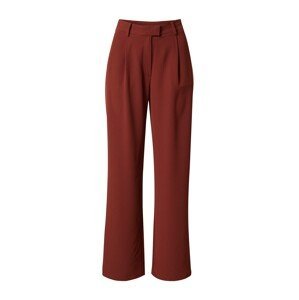 Guido Maria Kretschmer Collection Kalhoty se sklady v pase 'Luzia'  červená