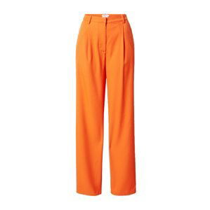 NA-KD Kalhoty s puky  oranžová