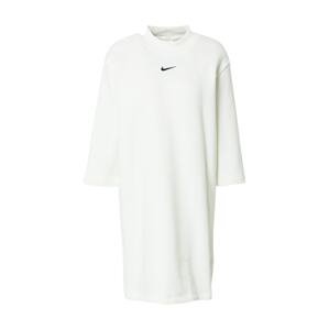 Nike Sportswear Šaty  světle béžová / černá