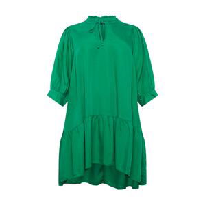 Zizzi Košilové šaty 'PORSCHA'  trávově zelená