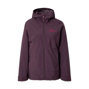 JACK WOLFSKIN Outdoorová bunda 'MOONRISE'  pink / purpurová