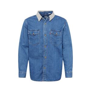 LEVI'S Košile 'RELAXED FIT WESTERN MED INDIGO - FLAT FINISH'  modrá džínovina