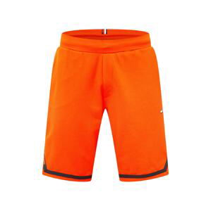 TOMMY HILFIGER Kalhoty  námořnická modř / tmavě oranžová / černá / bílá