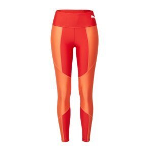 PUMA Sportovní kalhoty  oranžová / červená / bílá