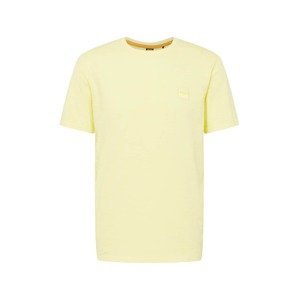 BOSS Orange Tričko 'Tegood'  pastelově žlutá