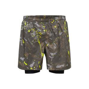 Newline Sportovní kalhoty 'KANSAS'  limone / šedá / khaki / olivová